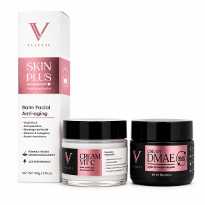 Kit Rejuvenescimento Facial – Skin Plus + Cream Vit C + Cream DMAE